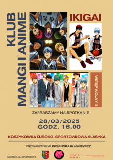 SPOTKANIE KLUBU MANGI I ANIME