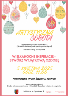 ARTYSTYCZNA SOBOTA – WIELKANOCNE INSPIRACJE