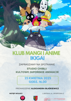 SPOTKANIE KLUBU MANGI I ANIME
