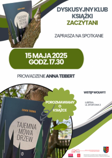 SPOTKANIE DYSKUSYJNEGO KLUBU KSIĄŻKI ZACZYTANI