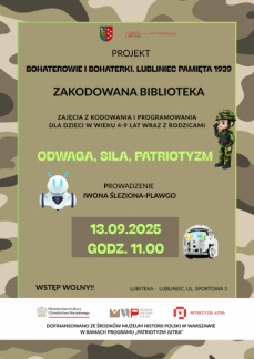 ZAKODOWANA BIBLIOTEKA - ODWAGA, SIŁA, PATRIOTYZM