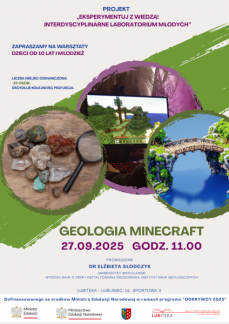  LABORATORIUM MŁODYCH: GEOLOGIA MINECRAFT