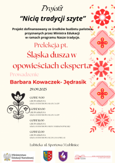 PRELEKCJA: ŚLĄSKA DUSZA W OPOWIEŚCIACH EKSPERTA