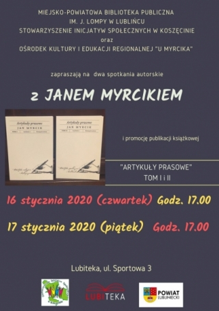 Spotkanie z Janem Myrcikiem