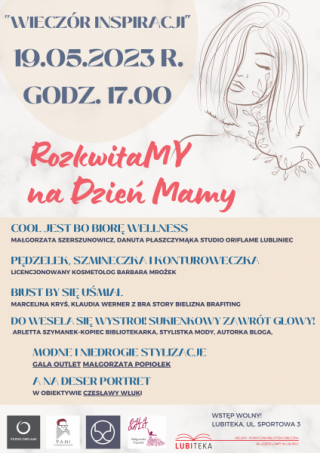 RozkwitaMY na Dzień Mamy - WIECZÓR INSPIRACJI