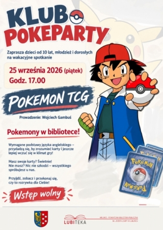 PIĄTEK Z POKÉMONAMI W LUBITECE!