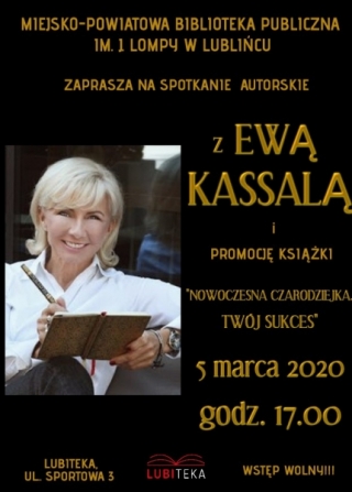 SPOTKANIE AUTORSKIE Z EWĄ KASSALĄ