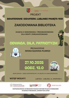  ZAKODOWANA BIBLIOTEKA - ODWAGA, SIŁA, PATRIOTYZM 